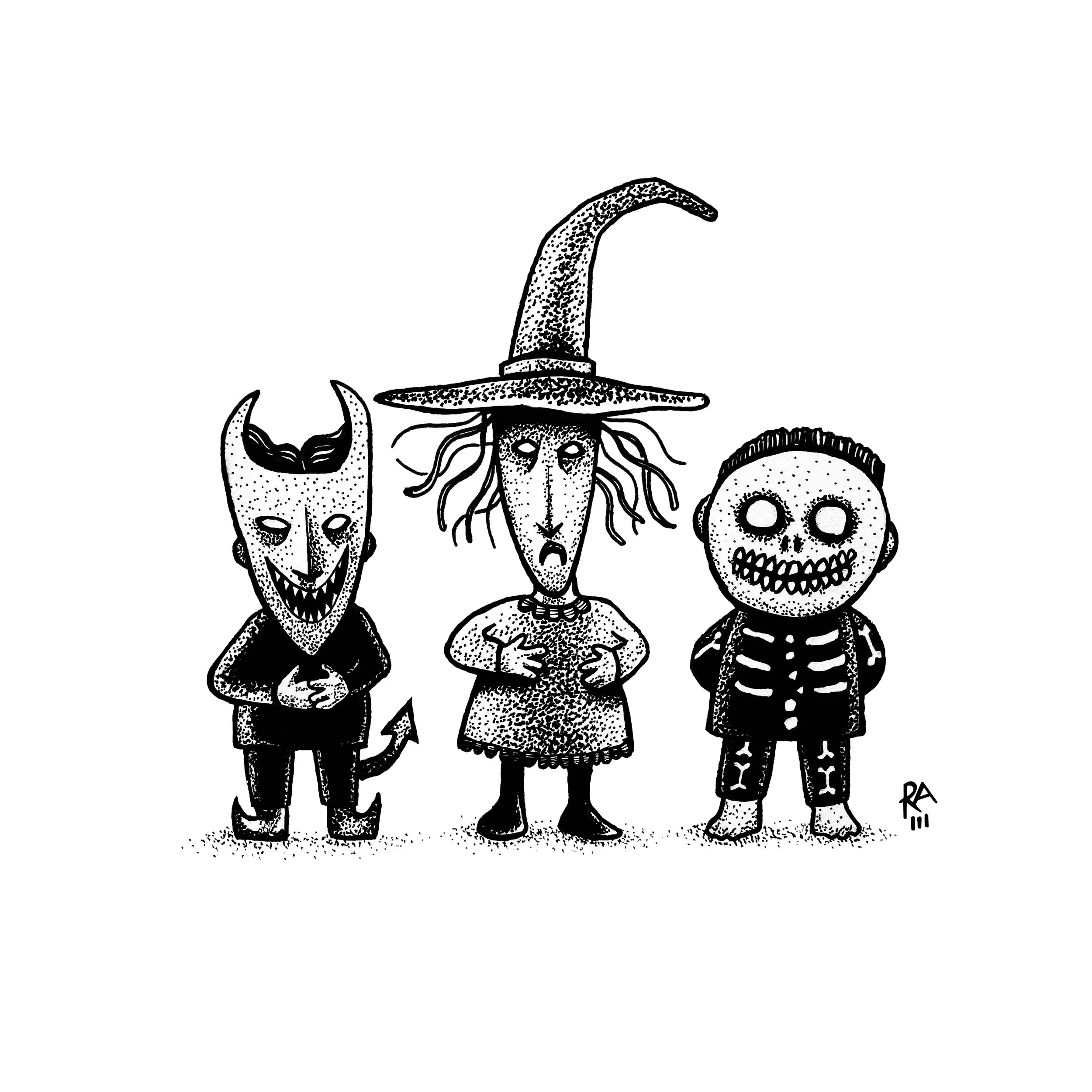 Inktober 2025 24 Rowdy.jpg
