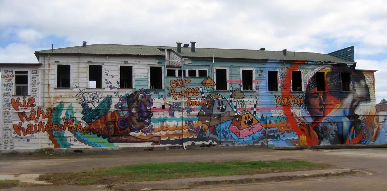 Kaikohe Hotel - Seek x Cracked Ink x Wert159