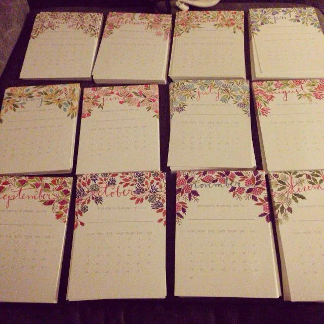 Year of Yesses Calendar...Reminding you to embrace positive change all year long. Just say yes.