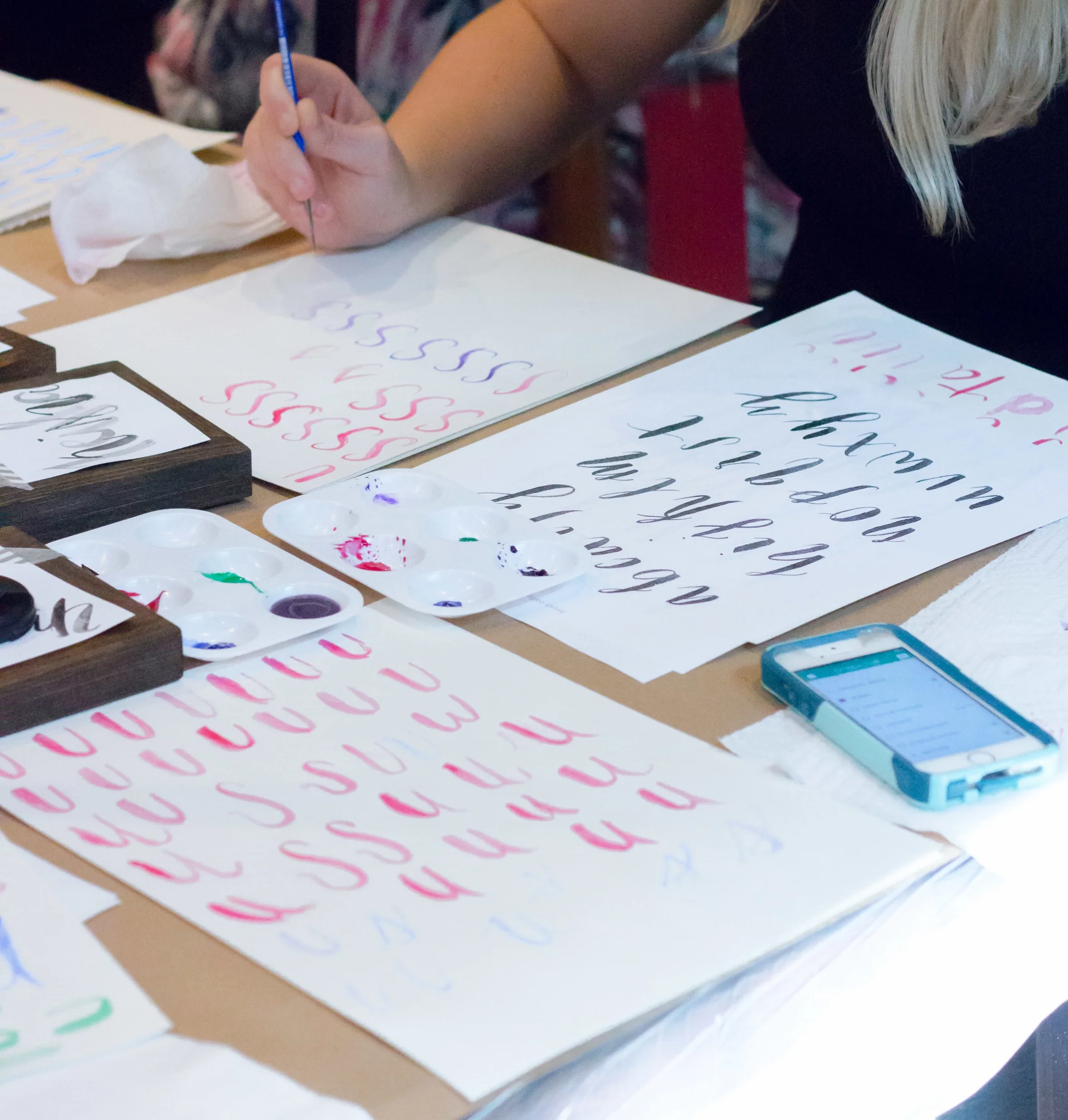 Girls Night - Brush Lettering Basics!