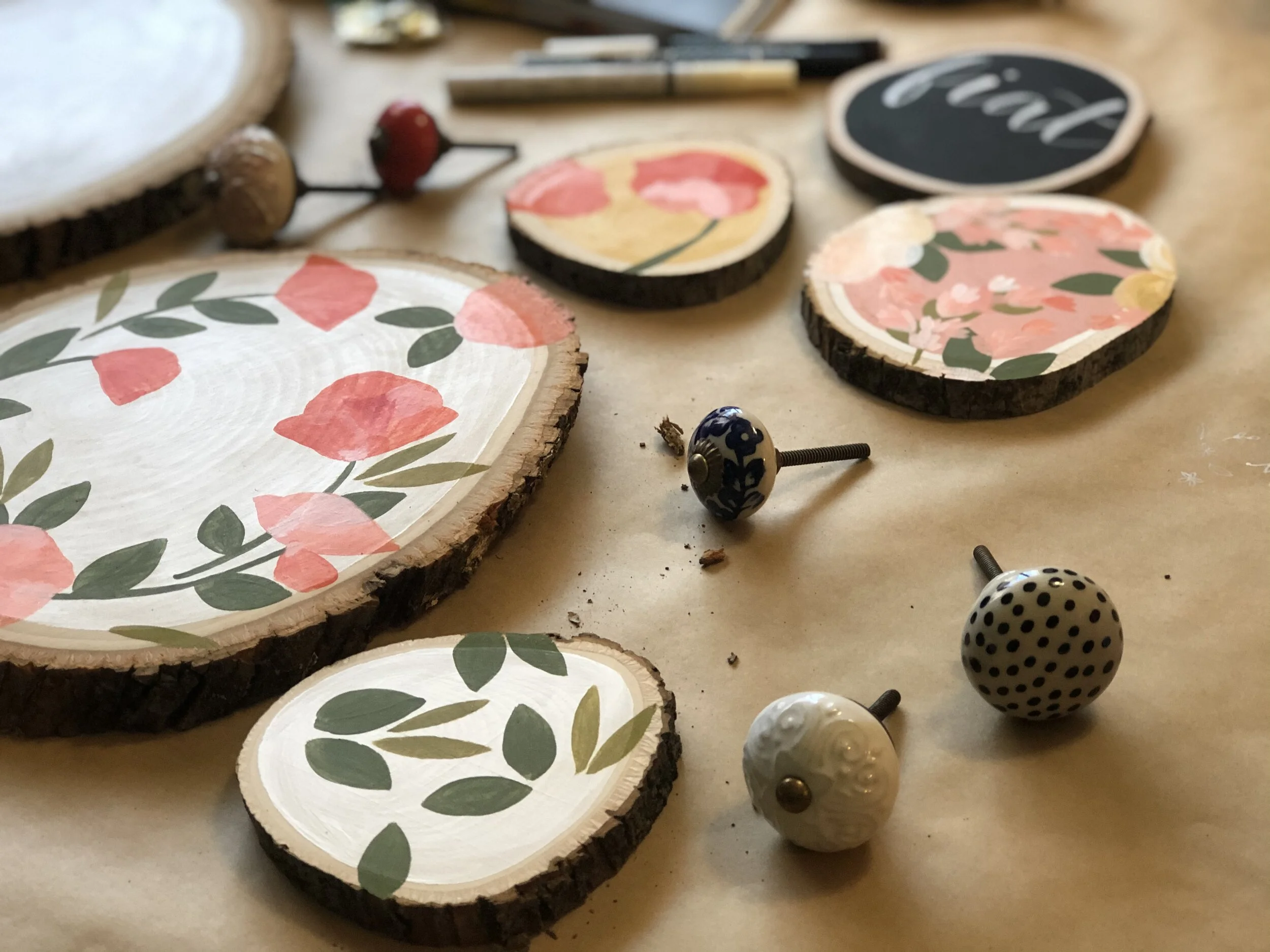 Craft with me: Rosary Holder