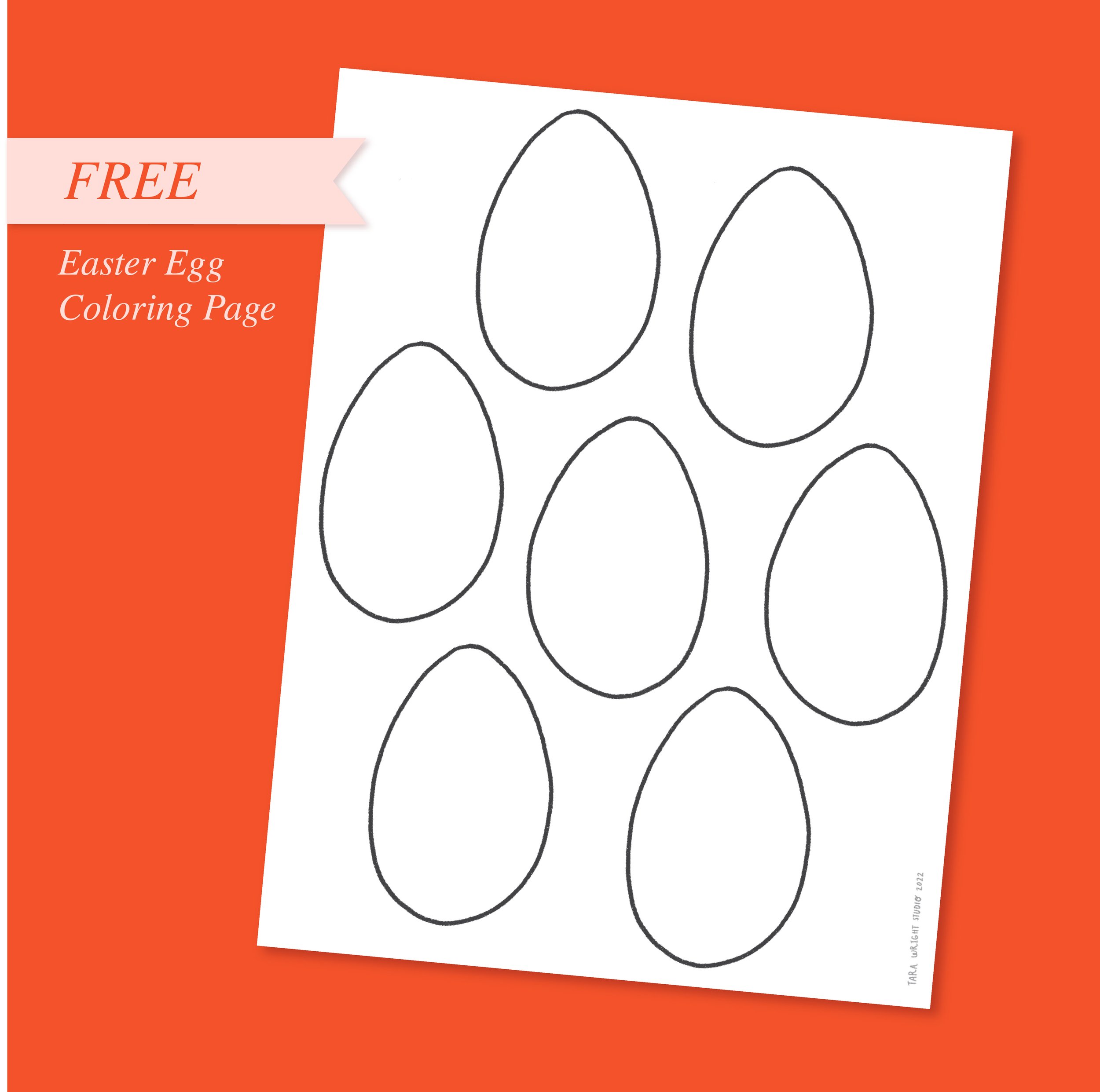 Easter Egg Digital Download