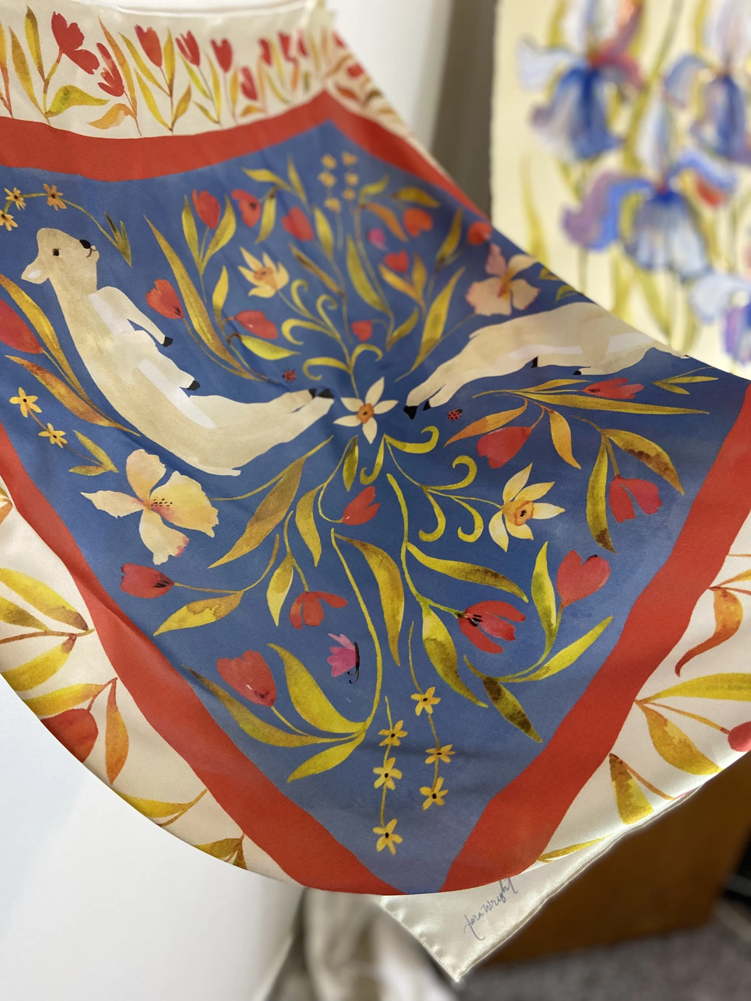 New Product: Silk Scarves