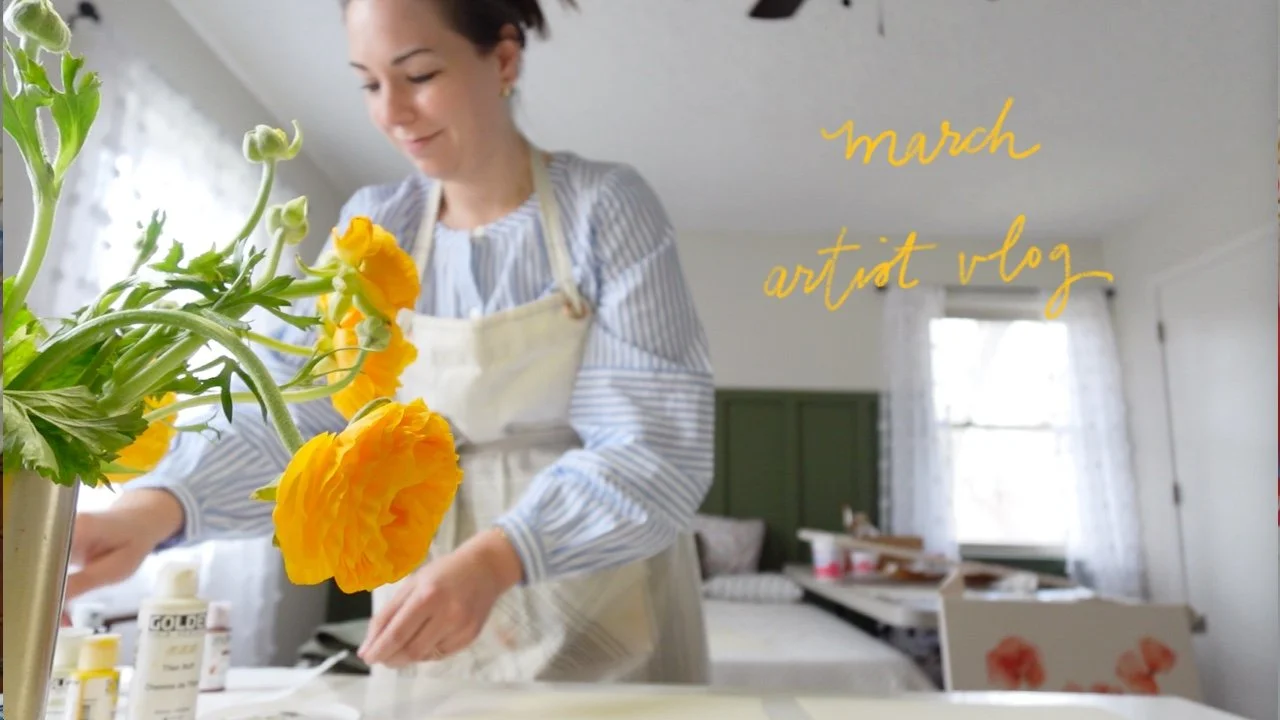 March Studio Vlog
