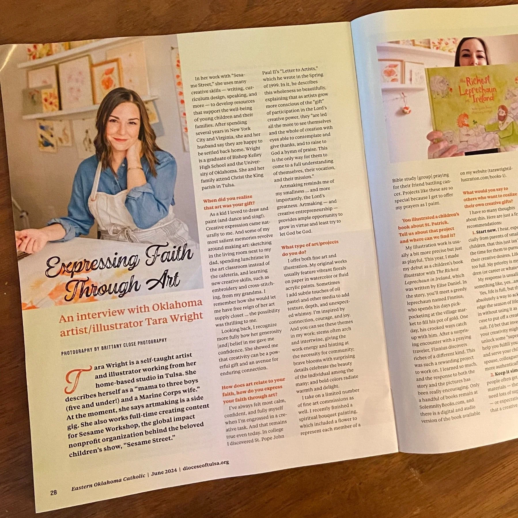 Featured: Eastern Oklahoma Catholic Magazine