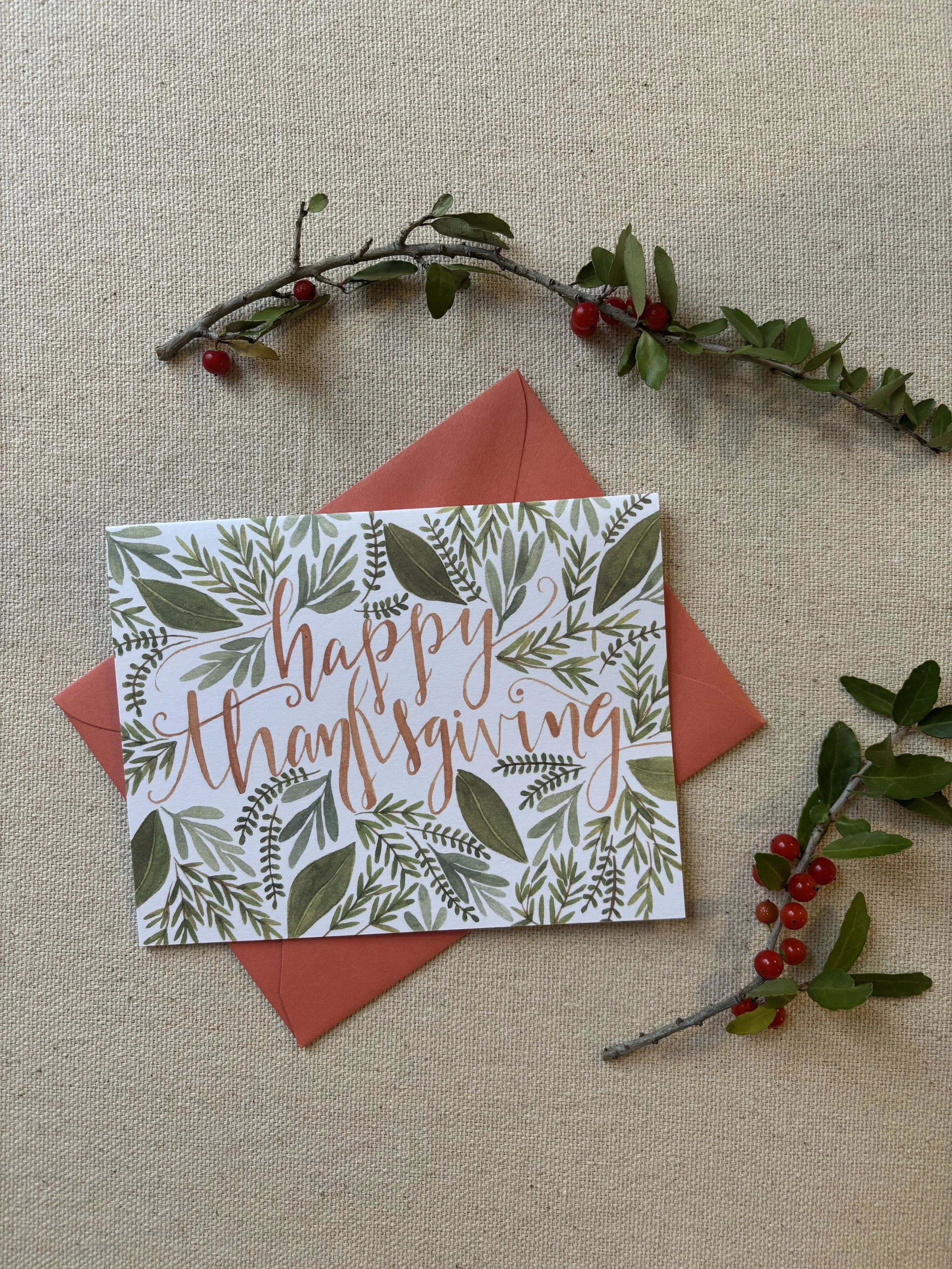 Happy Thanksgiving Card