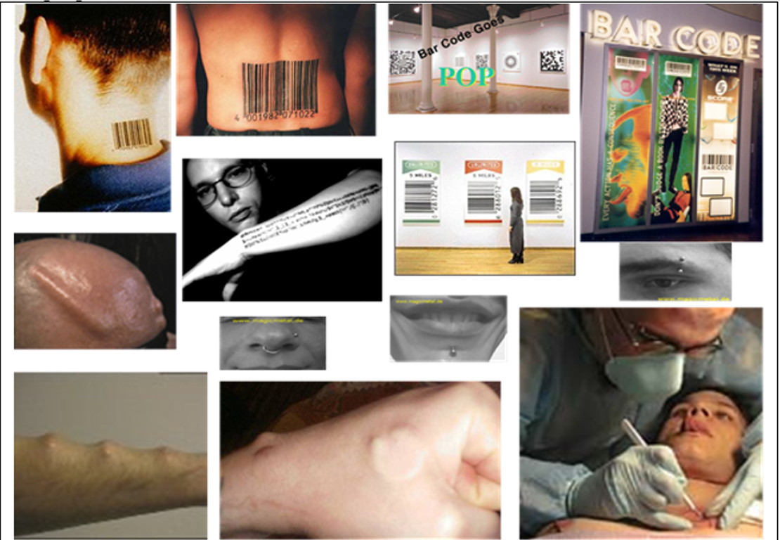 Exhibit 1.3 The New Fashion: Bar Code Tattoos, Piercing & Chips