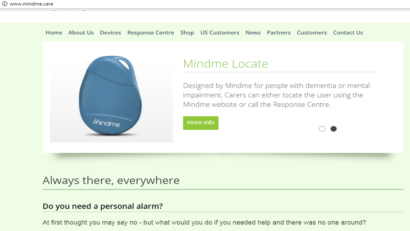 Source: http://www.mindme.care/