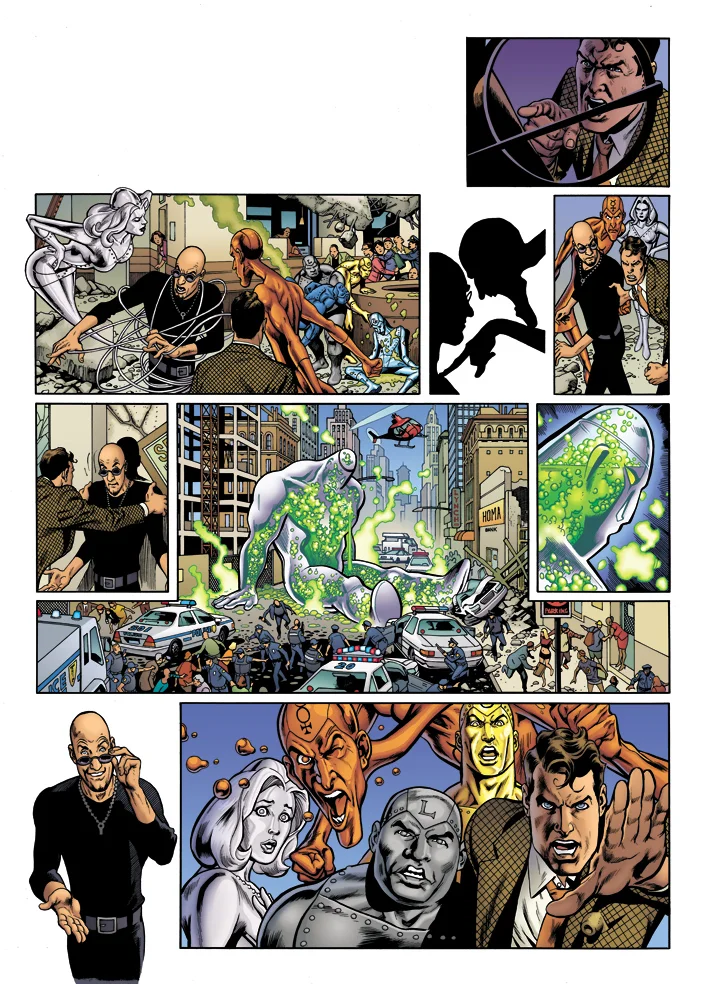 Metal Men - Art by José Luis García-López