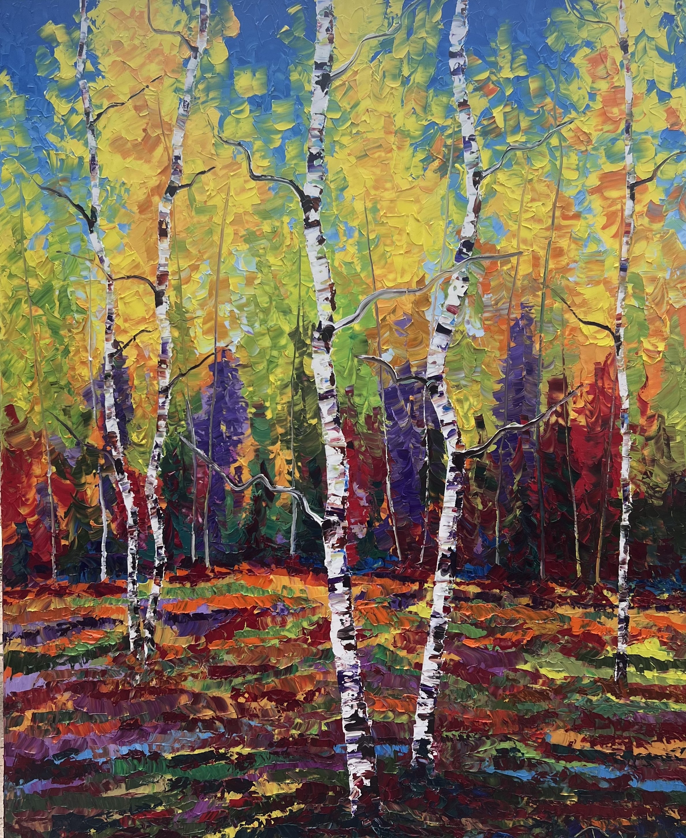 Walk in the Aspens