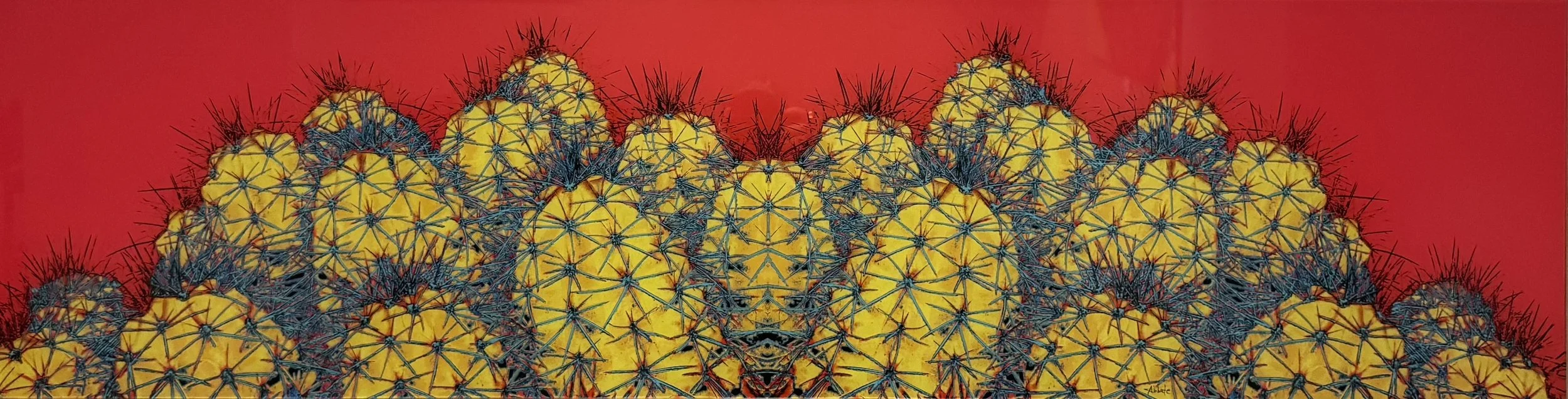 Lemon Drops in Cherry Syrup