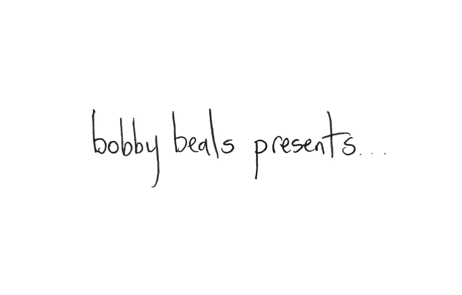 Bobby Beals Presents...