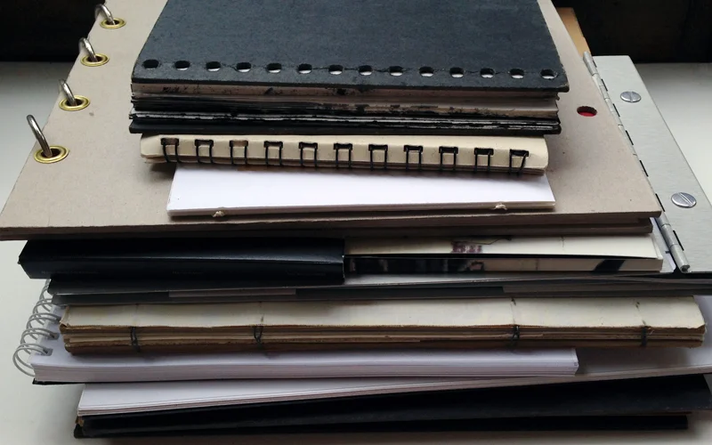 books > a stack of a few books i've created over the &nbsp;years