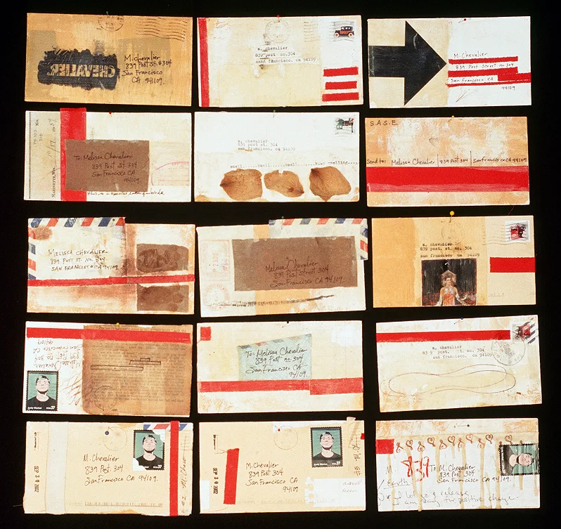 there's nothing better than getting a handwritten letter or card in the mail... i still make it a practice to send handmade mail art from time to time... thinking about creating new correspondence projects... 