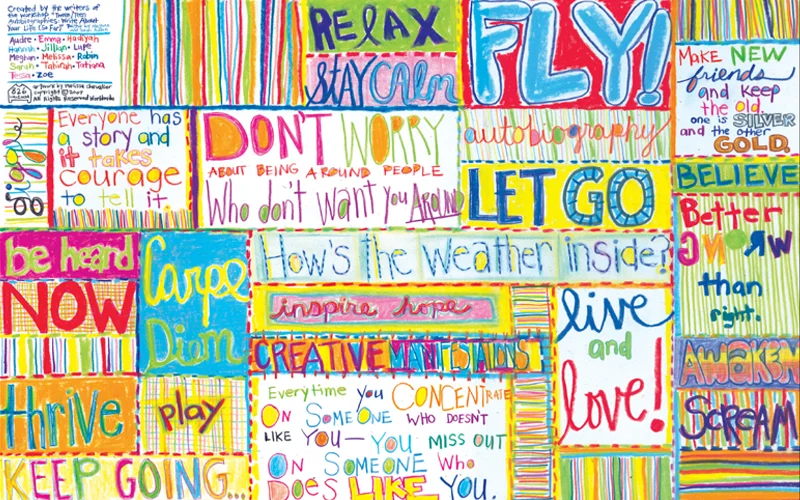 collaboration with 826 valencia workshop tween/teen autobiographies: write about your life (so far)&nbsp;