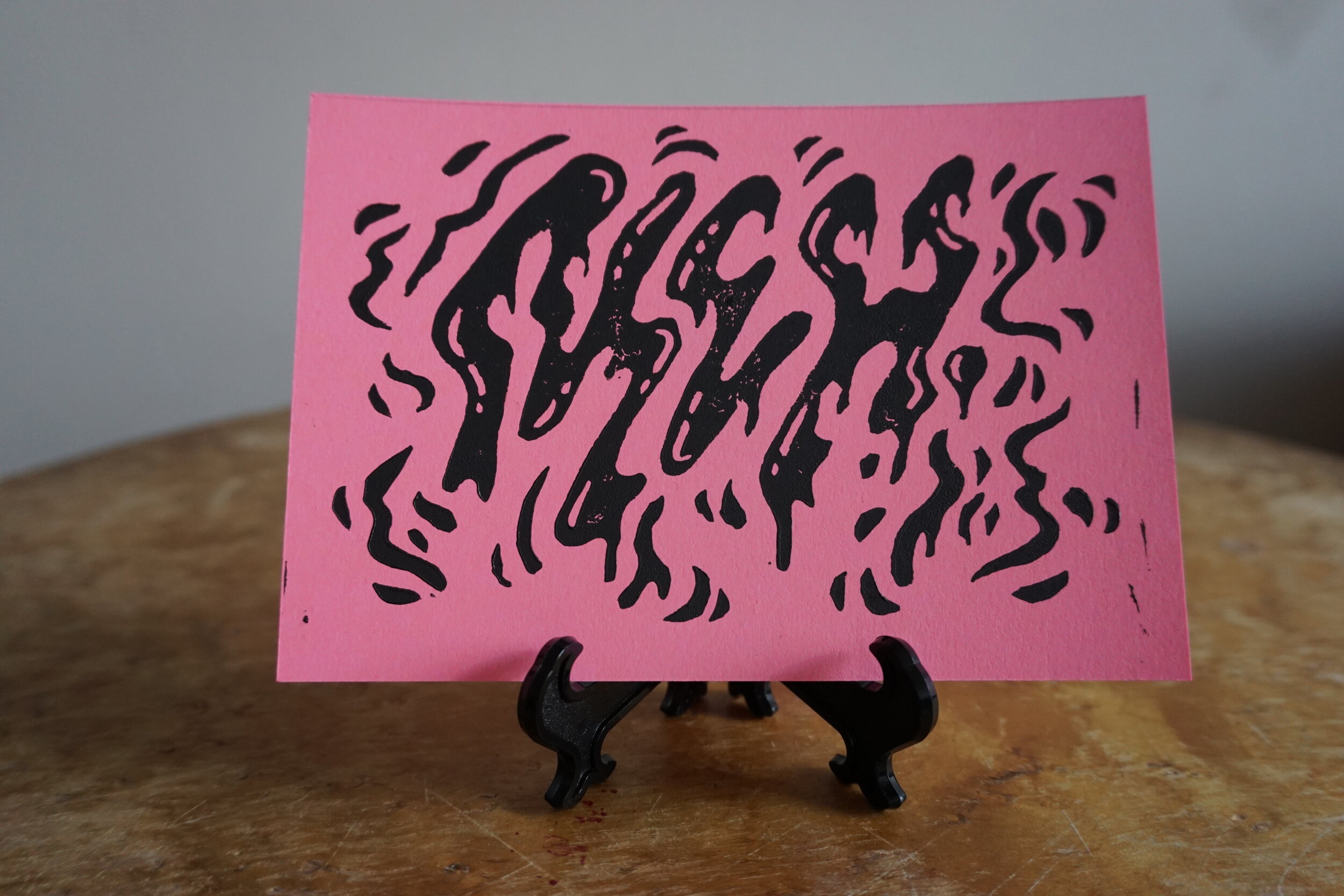 Meh 4X6" Postcard