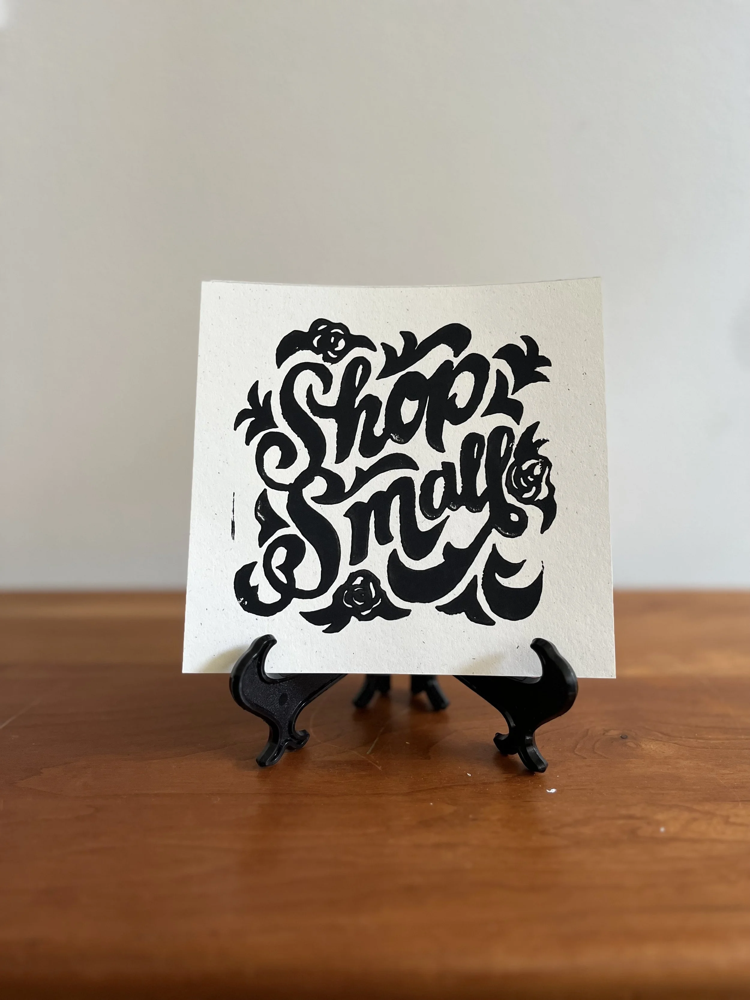 Shop Small 5X5" Mini Print