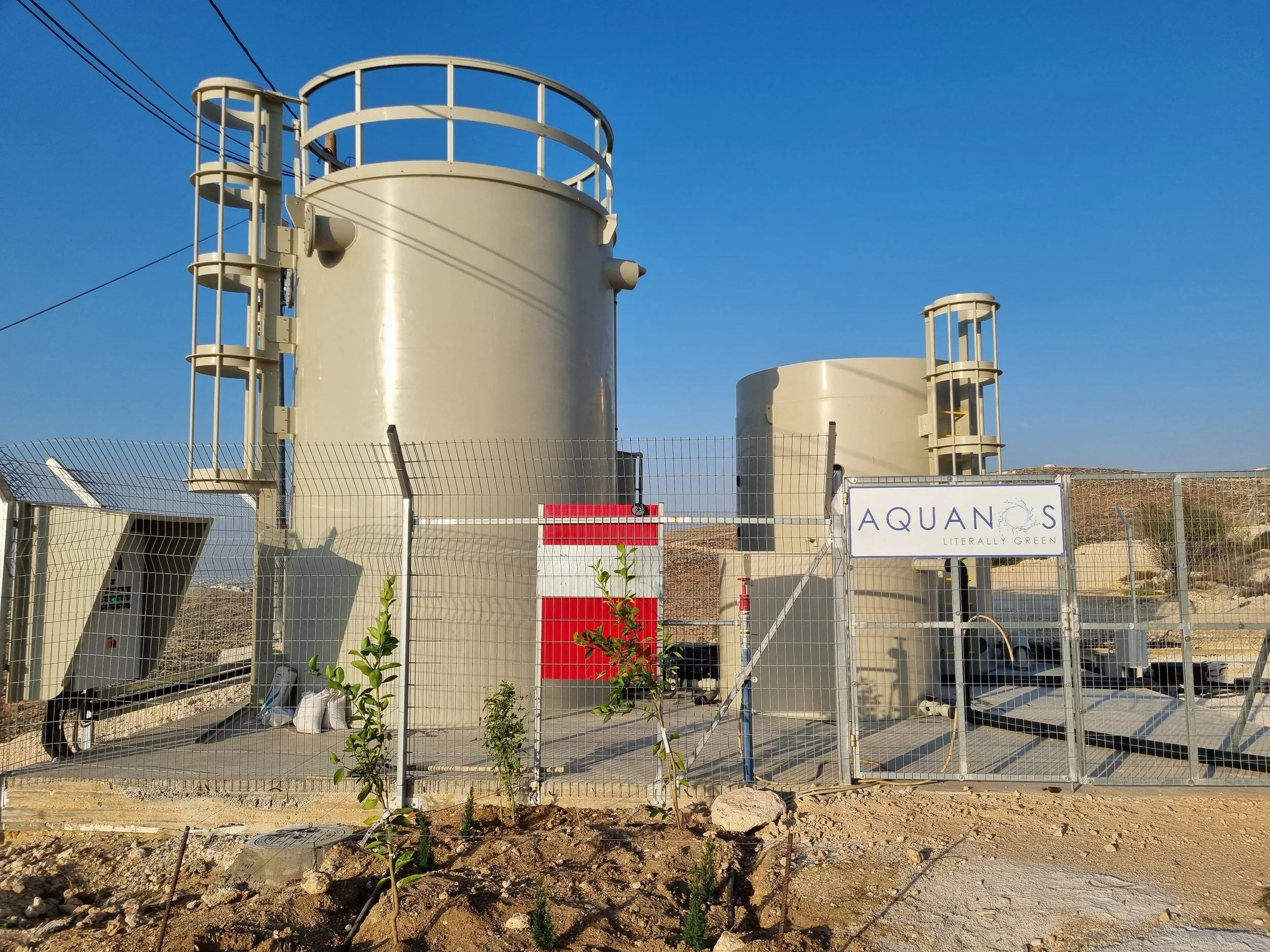 Aquanos wastewater installation in Negohot