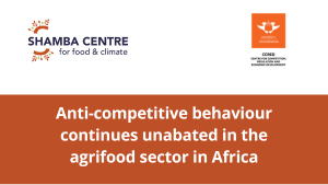 Anti-competitive behaviour continues unabated in the agrifood sector in Africa