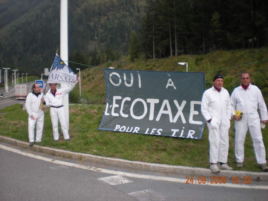Septembre 2008, soutien à l'écotaxe, La Vigie