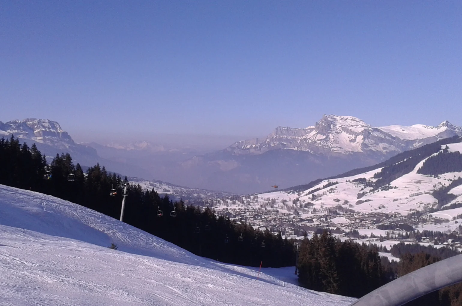 12 mars 2014. Depuis Megève