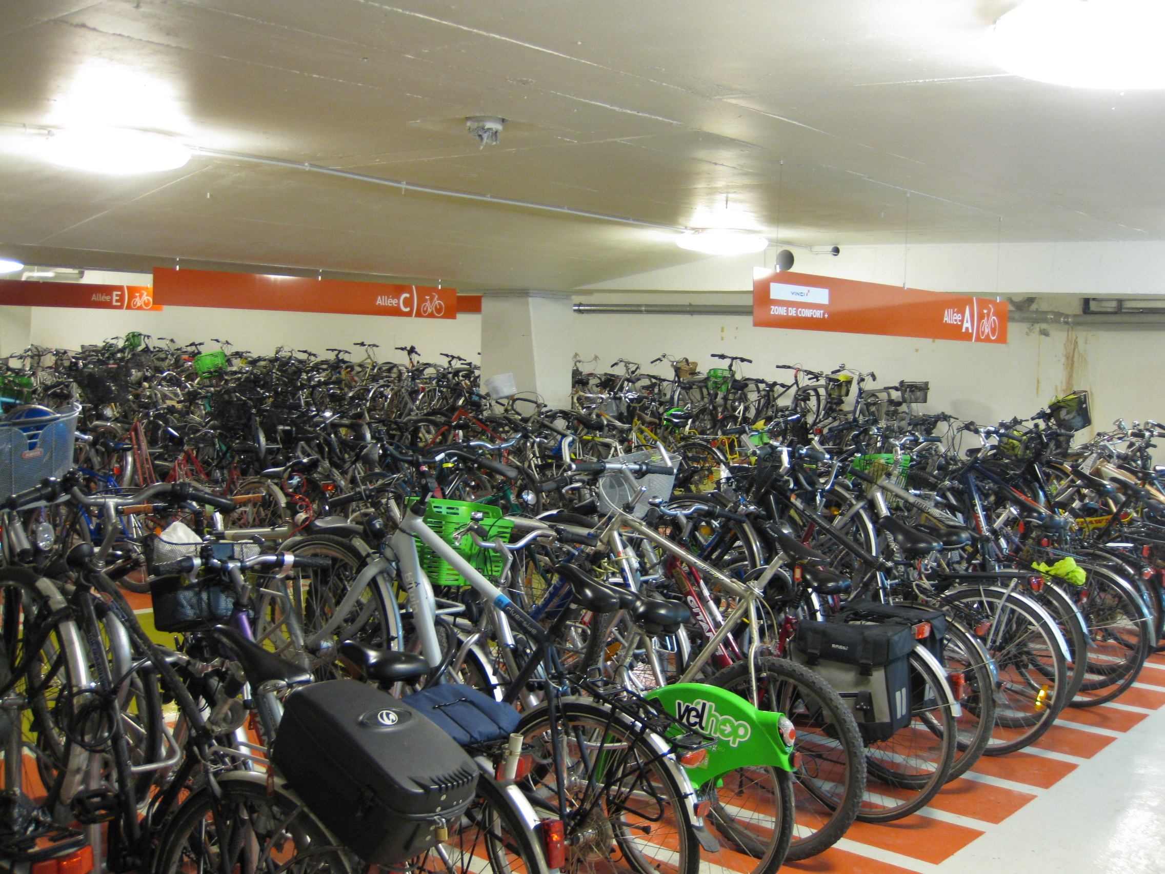 le parking vélo de la gare de strasbourg