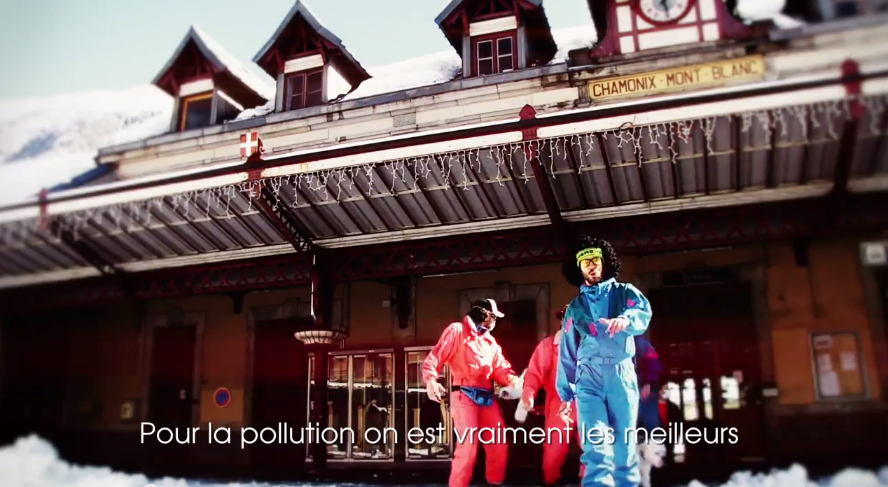 60 000 vues pour le rap de la pollution à Chamonix