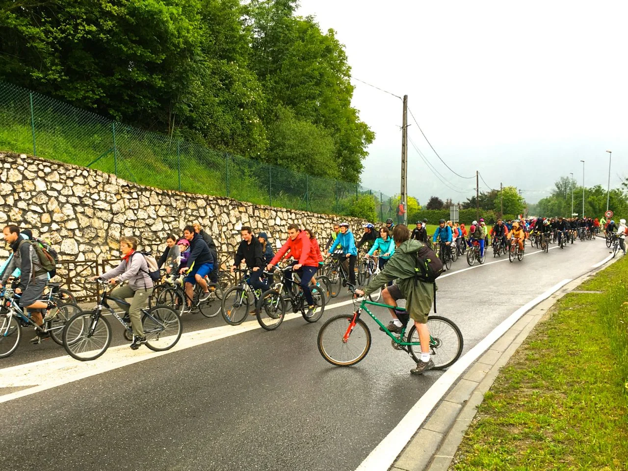 500 participants à l'action Vélorution'Air