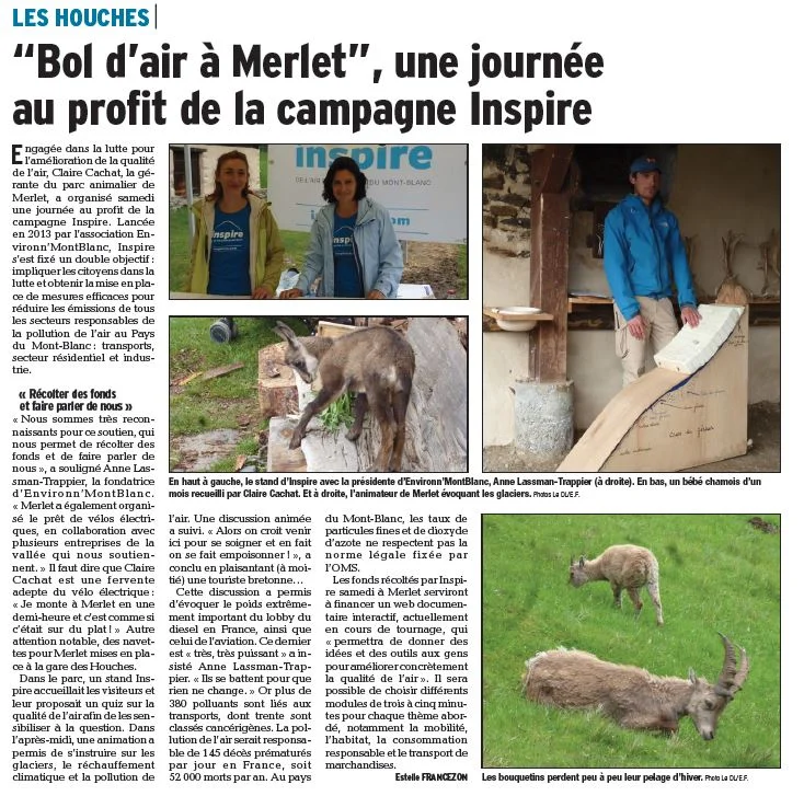 Le Dauphiné Libéré – 6 juin 2016