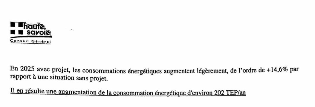 PAGE 260 DU DOSSIER PRéALABLE àL'ENQUÊTE PUBLIQuE