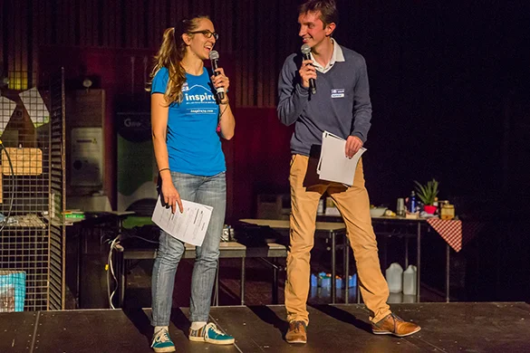 Ludivine Thiburs, vice-présidente d'Inspire et organisatrice de l'avant-première
