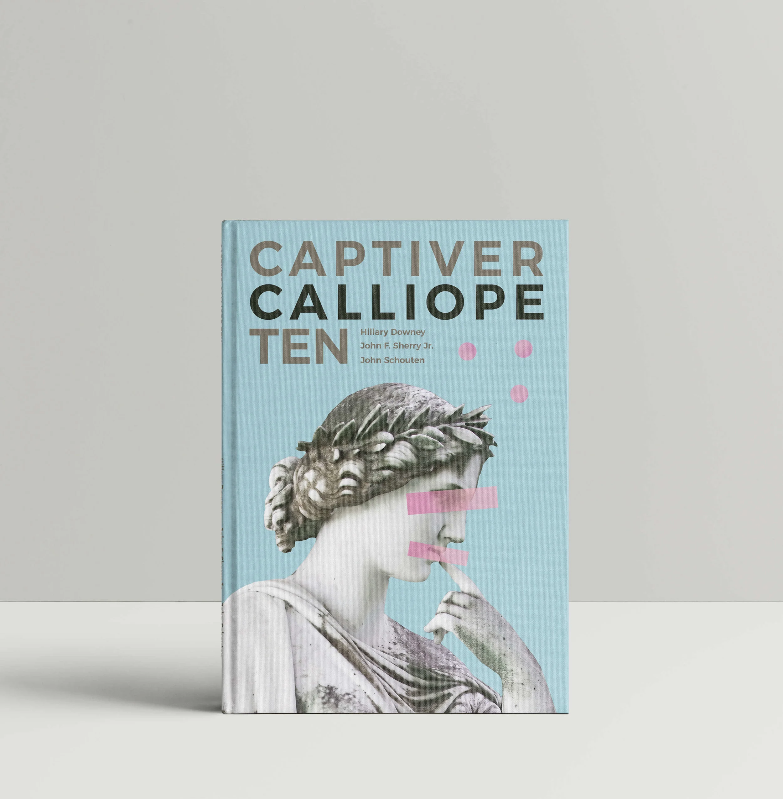 Commissioned book cover design for an annual poetry meeting dedicated to a new theme each year but grounded in three letters, CCT.