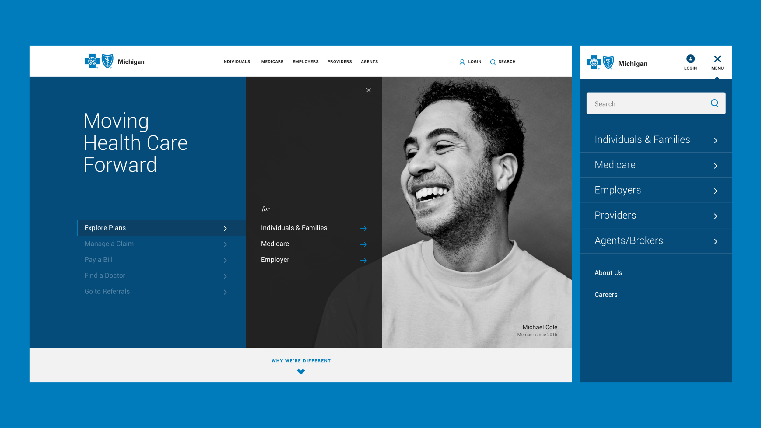 Testing Concept 01 |  Action focused