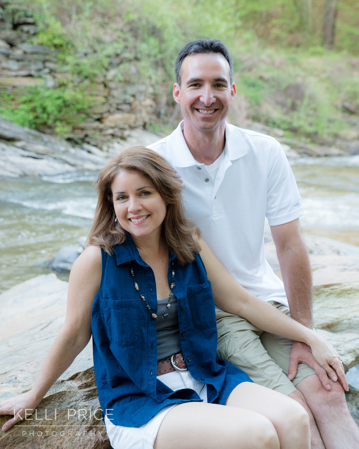 Husband & Wife at Sope Creek, Marietta, Georgia