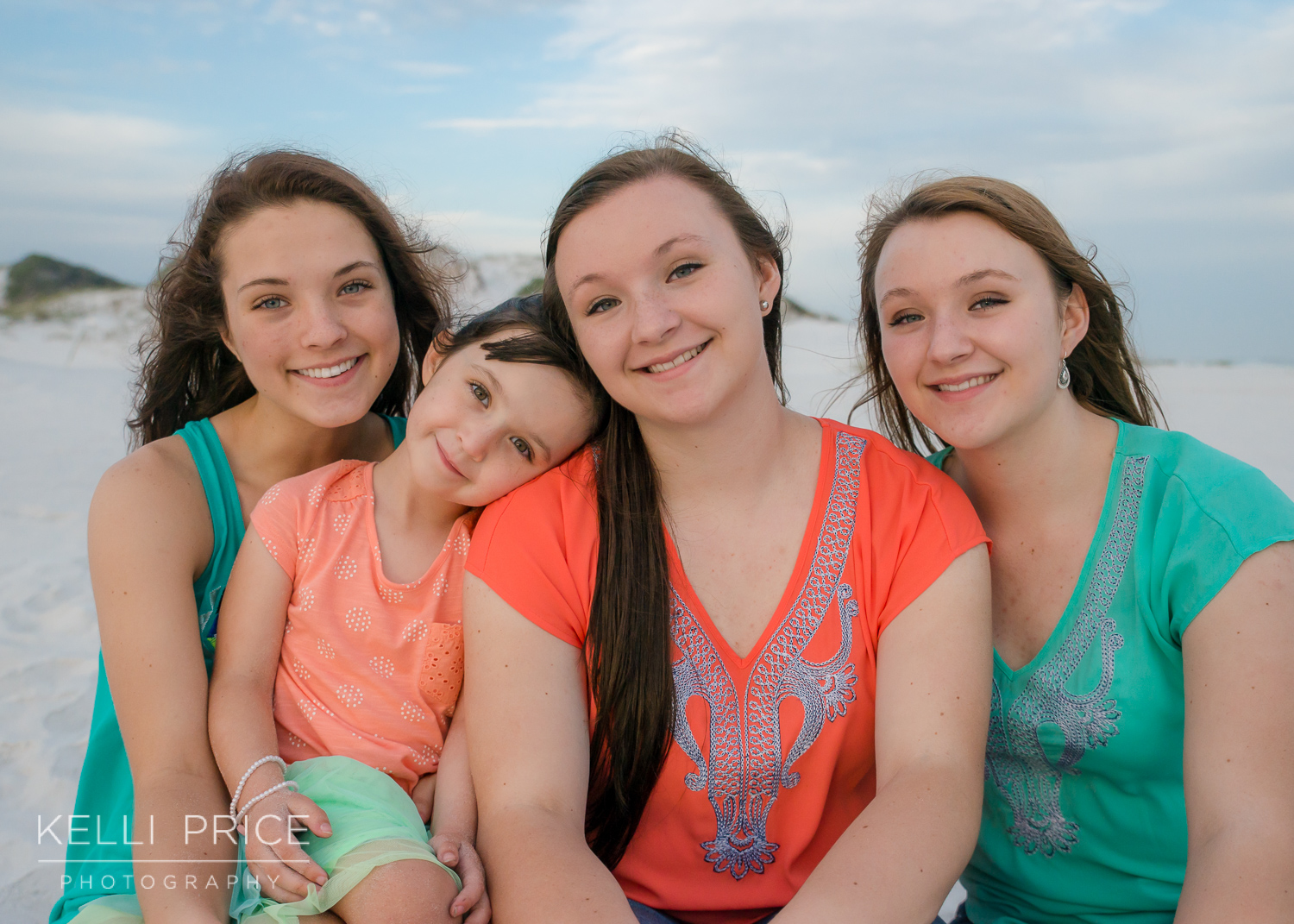 Sisters at Destin Beach