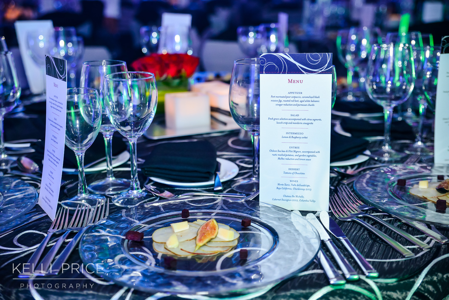 Awards Ceremony Table Detail at JW Marriott - Cancun, Mexico