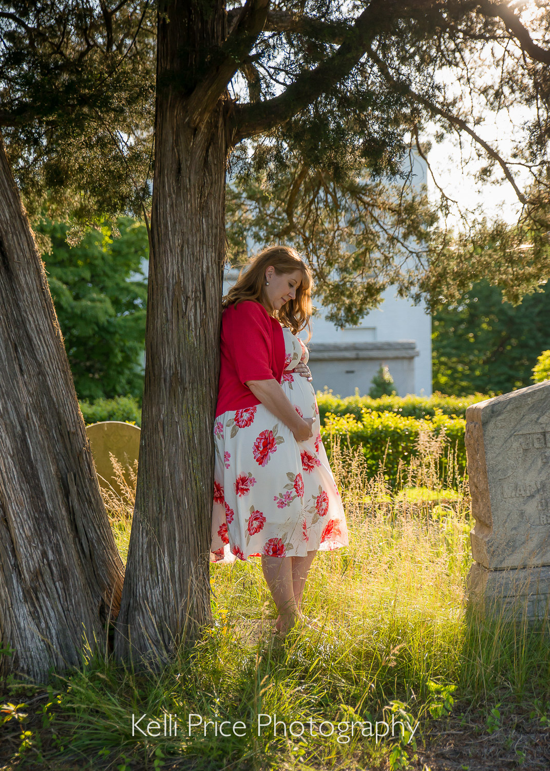 Atlanta Maternity Photo Session - Historic Oakland Cemetery, GA