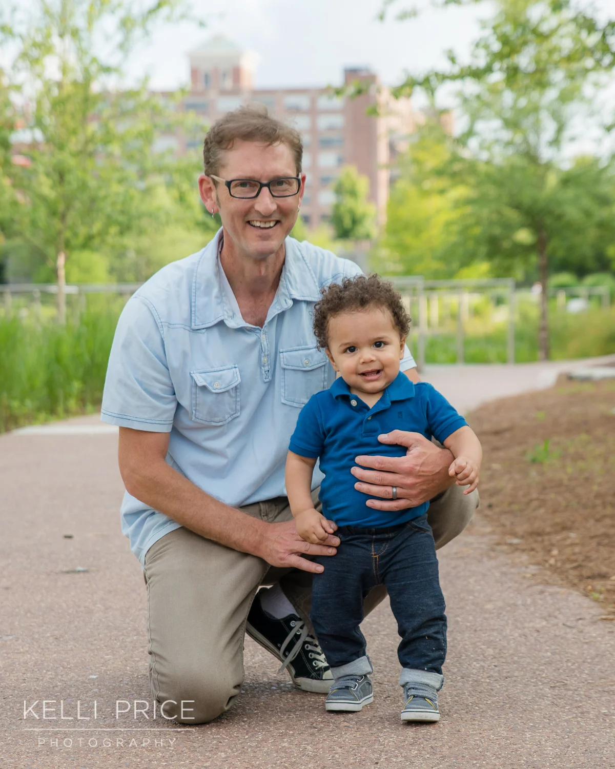 Father & Son - 1 Year Old Family Session - Historic Old Fourth Ward Park, Atlanta, Georgia