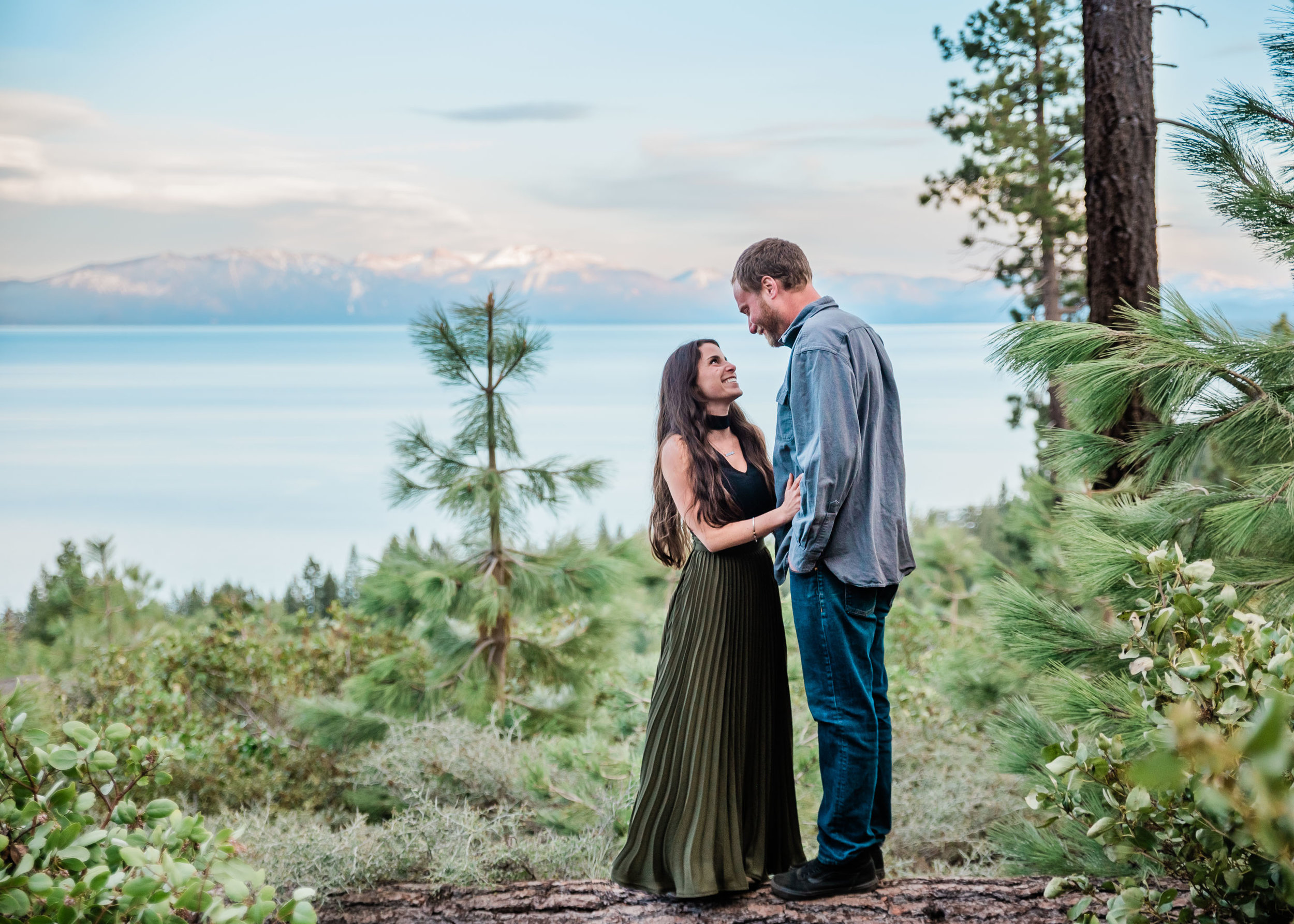 Engagement Session at Lake Tahoe, California