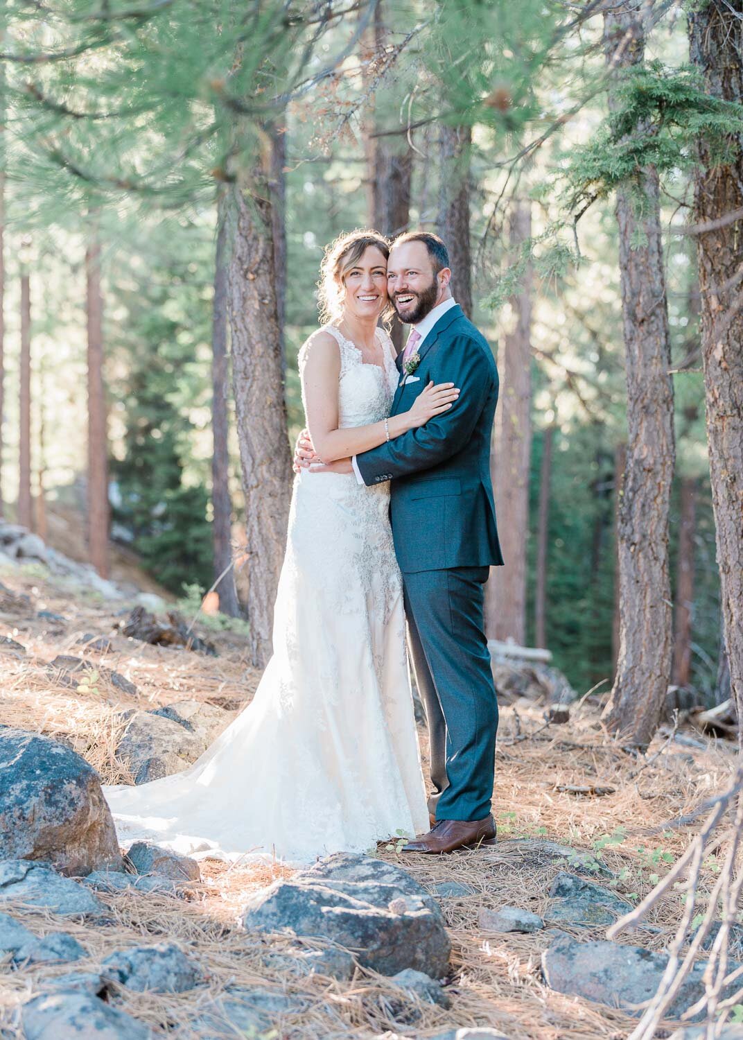 Lifestyle wedding tahoe photographer who loves Truckee Love