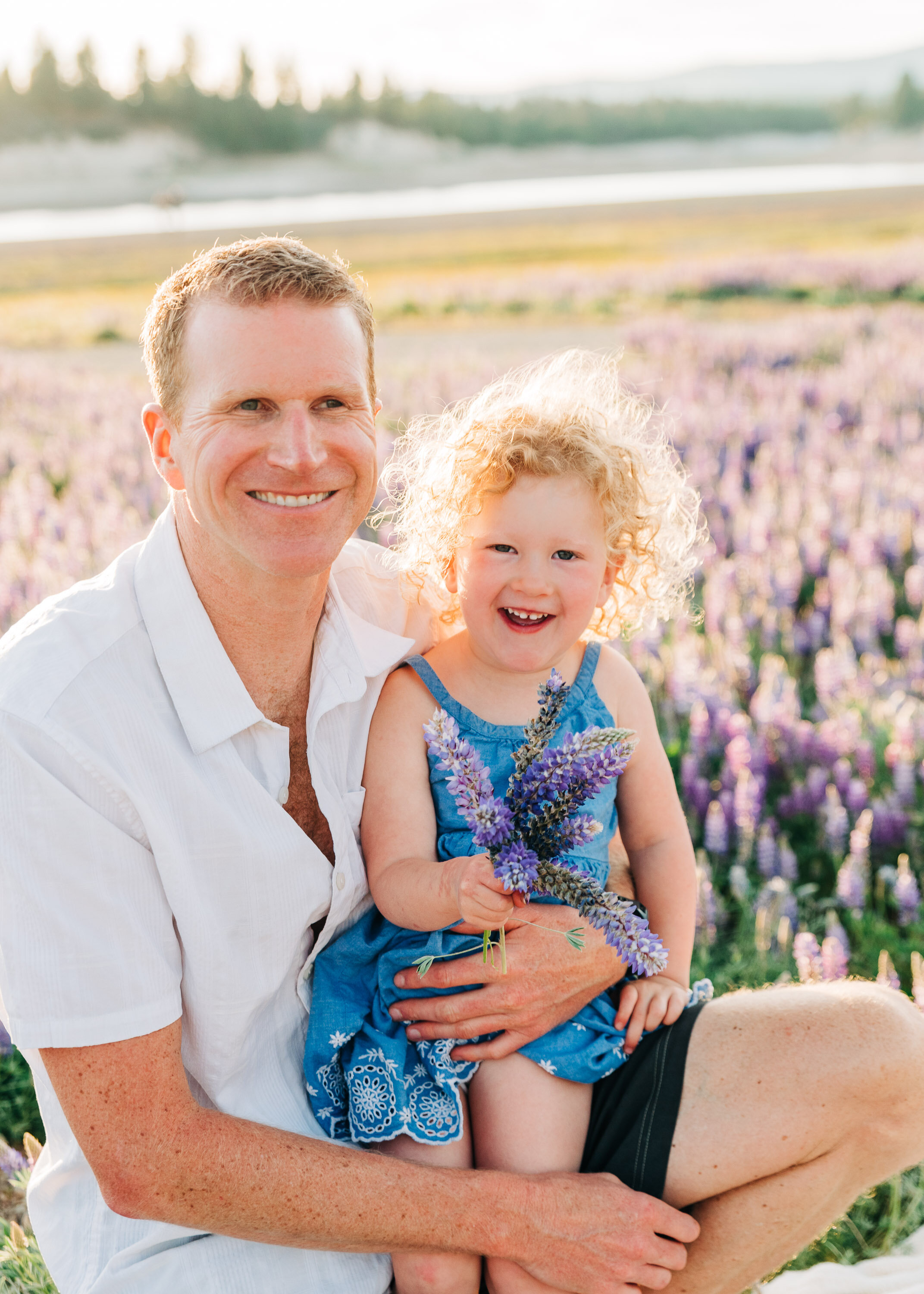 Lupine Wildflowers in Truckee, Lifestyle Headshots by Kelli Price Photography
