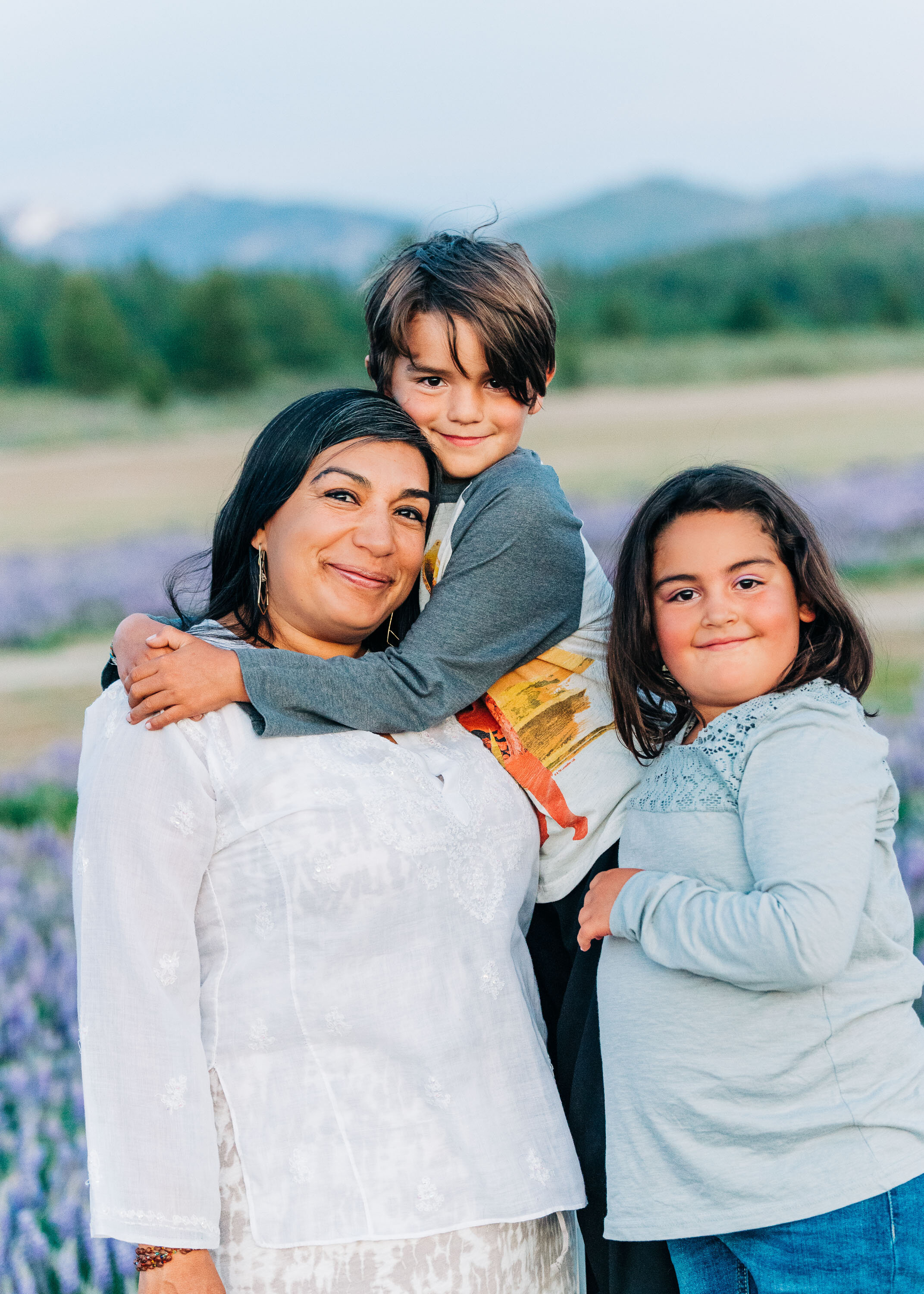 Lupine Wildflowers in Truckee, Lifestyle Photographer - Kelli Price Photography