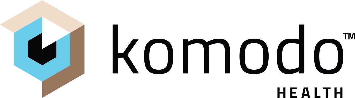  Company logo for Komodo Health partners with customers to improve patient care and reduce disease burden through data-driven insights.  