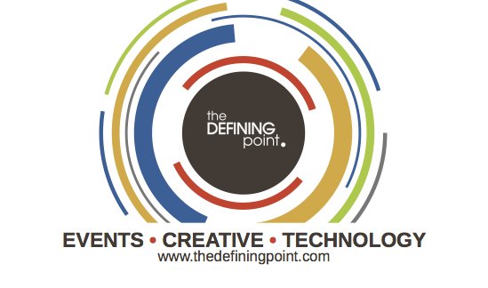  Logo for The Defining Point, an event production company based in Atlanta, Georgia 