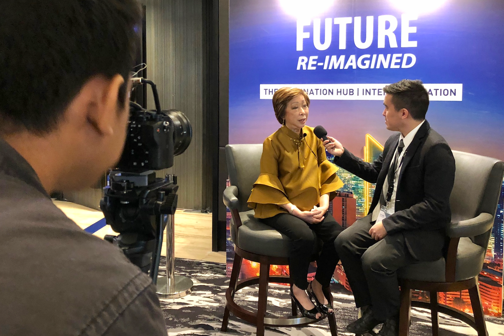 Interview with Carmencita Abella, President of the Ramon Magsaysay Award Foundation.
