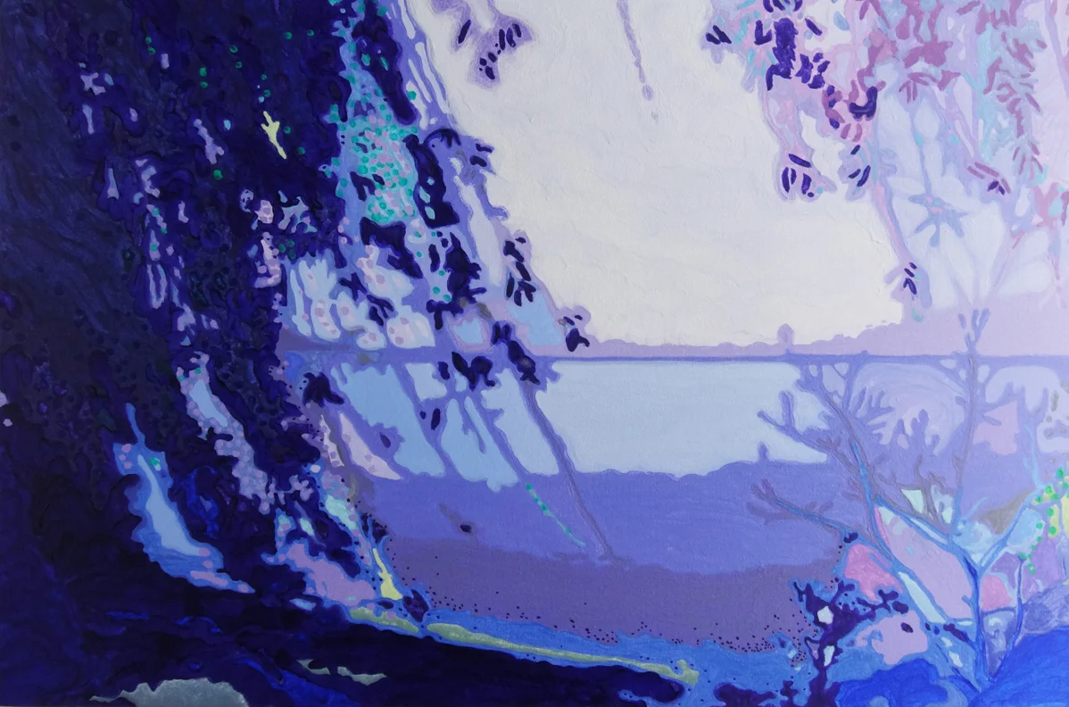 Willows by the shore