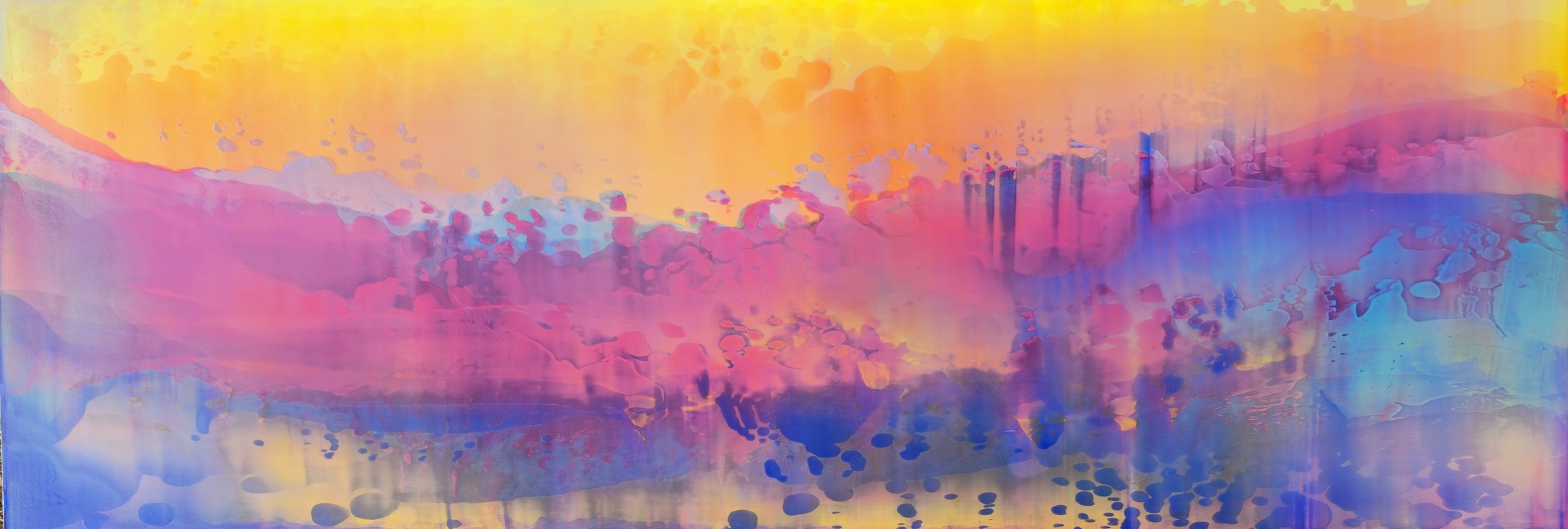 Sunset Swells 12x36 in. sold