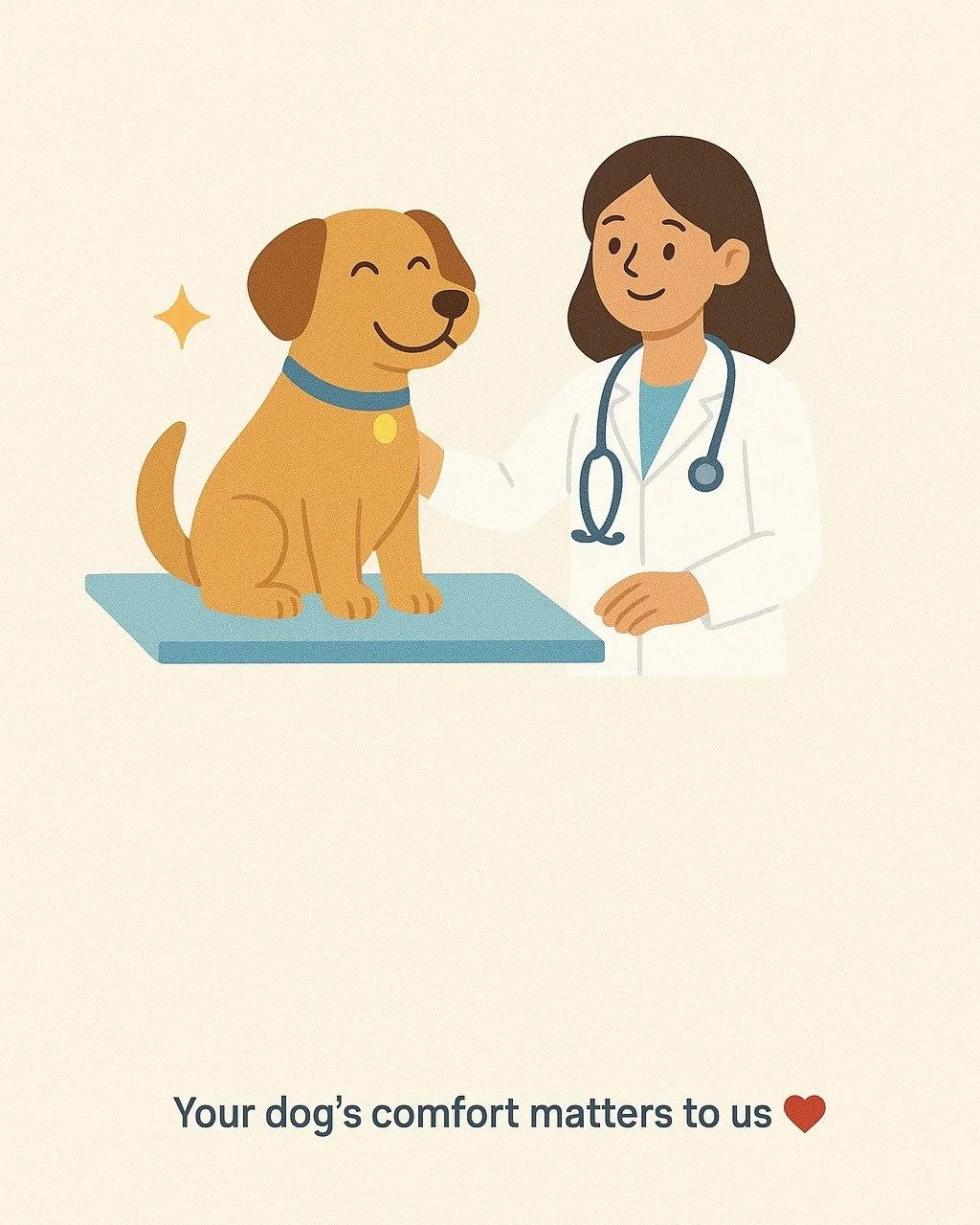 🐶💙 Tips for Bringing Your Nervous Dog to the Vet 💙🐶

Vet visits can feel overwhelming for some pups &mdash; but a little preparation can help! Here are some simple ways to make the experience easier:

✔️ Practice car rides &ndash; Take short, pos
