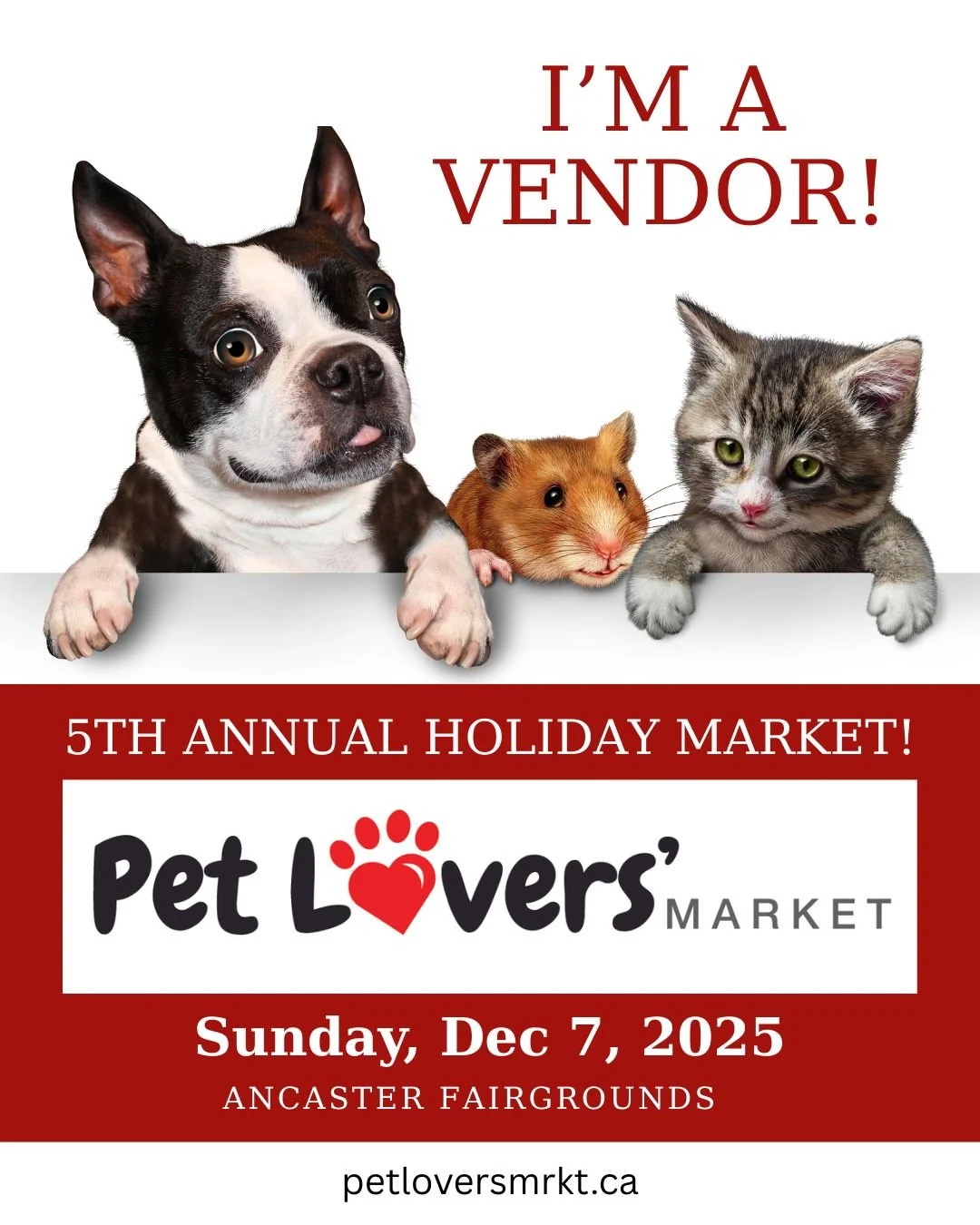 Hello pet owners and any soon-to-be pet owners! 
We hope you are as excited because the Pet Lovers Market is coming up quickly! Spencer Creek Animal Hospital will be there as a vendor and hope to see as many of you there as possible. 

We are offerin