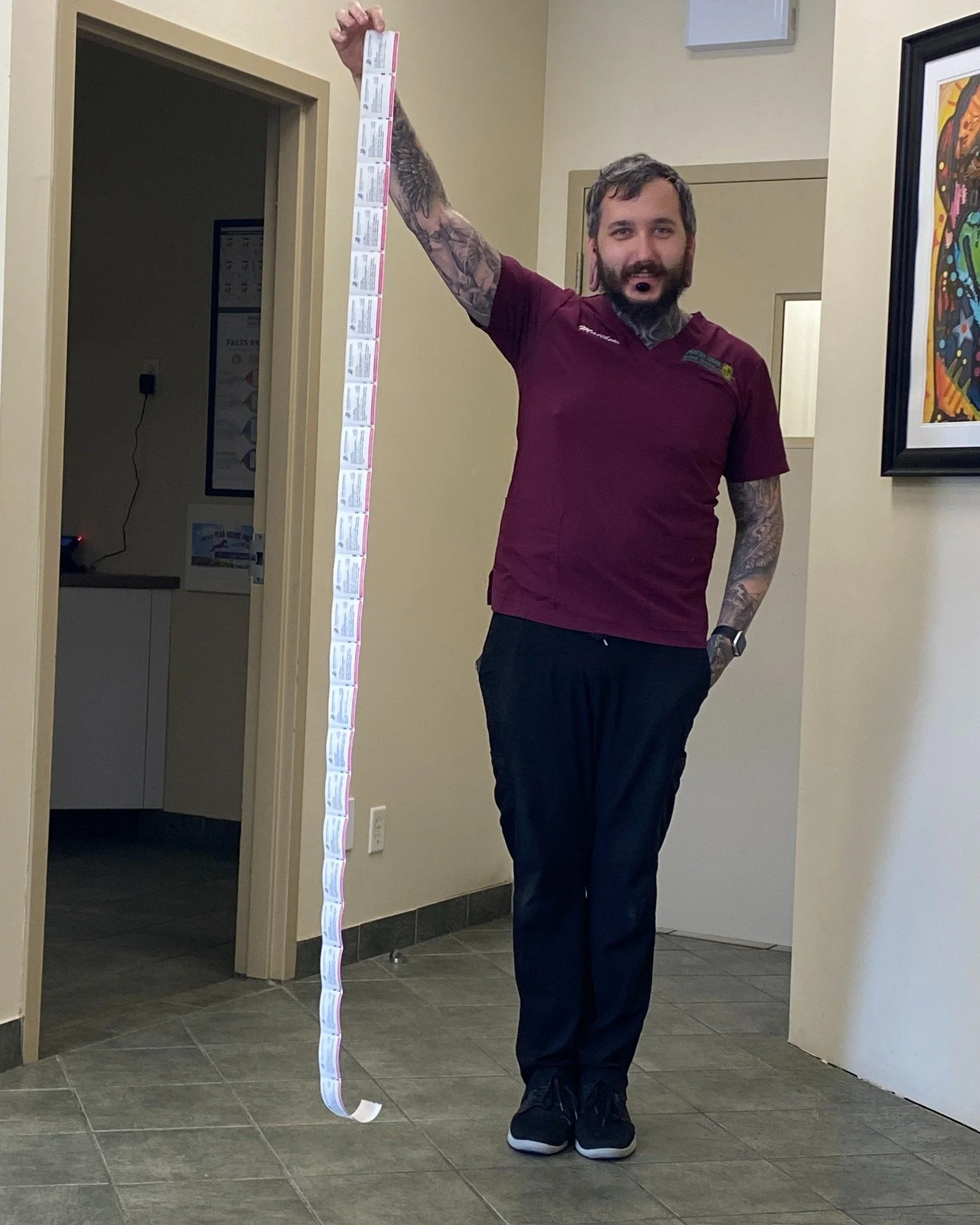 Hello everyone! We wanted to share a "small" update about our prescription requests. This photo shows just a few hours&rsquo; worth of medication requests during our busy flea, tick, and heartworm prevention season.

Please be patient with 